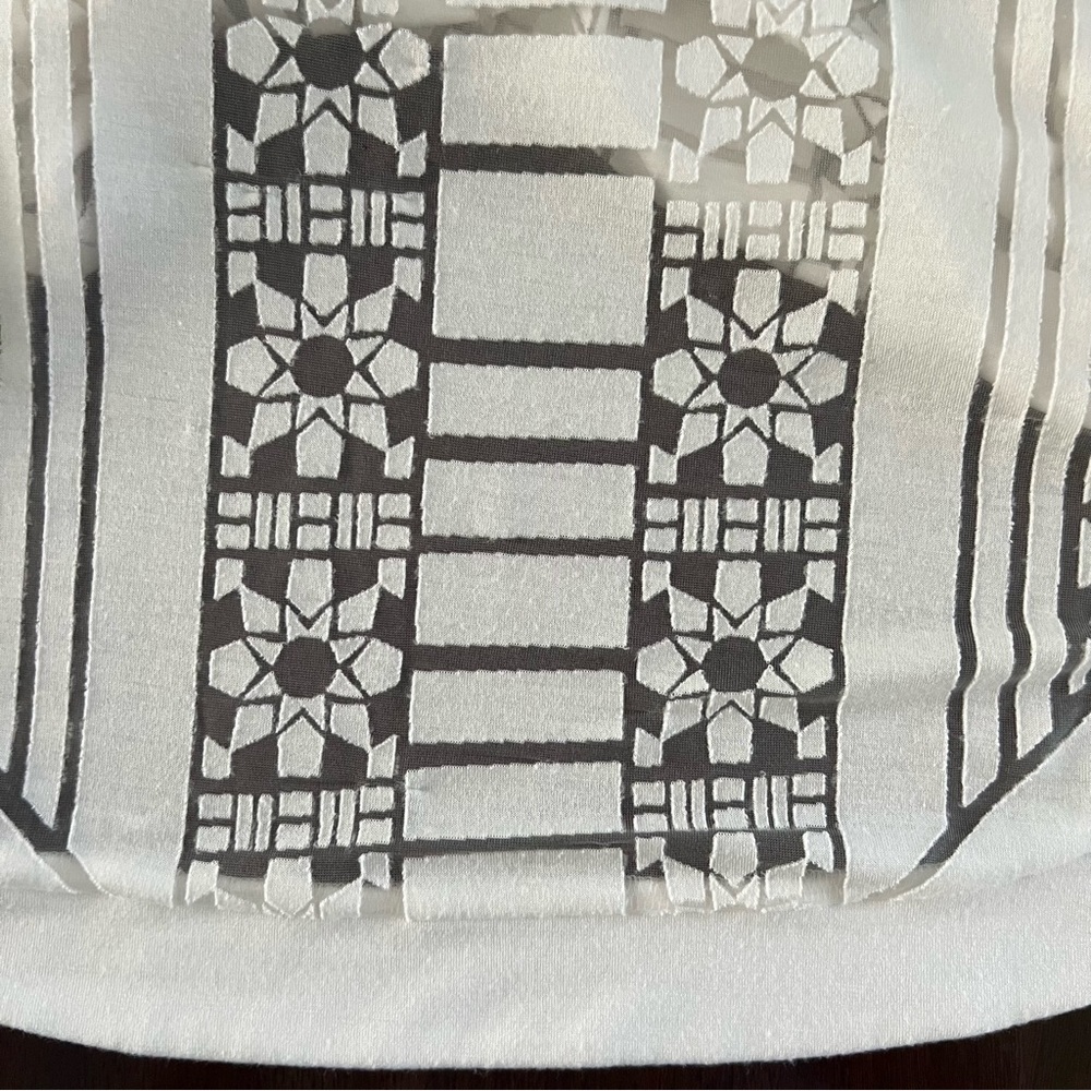 Bar III Geometric Tunic - Picture 4 of 6